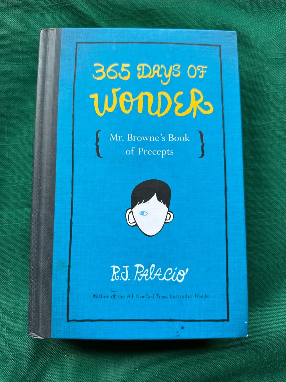 365 days of Wonder - R J Palacio Hardcover Inspirational Book